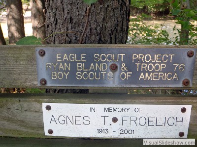 Bench by Ryan Bland near Florida in Defiance Section